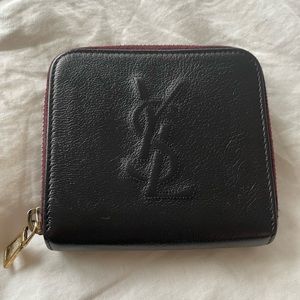 YSL zip around wallet
